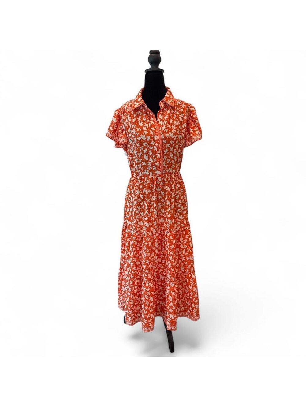 Max Studio Women's Orange Dress